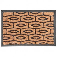 Covoras intrare, cauciuc si nuca de cocos, 40x60 cm, Bundles, Magic Home