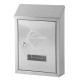 Cutie postala, gauri in spate, inox, 21.5x7x30.5 cm Cutie postala, gauri in spate, inox, 21.5x7x30.5 cm