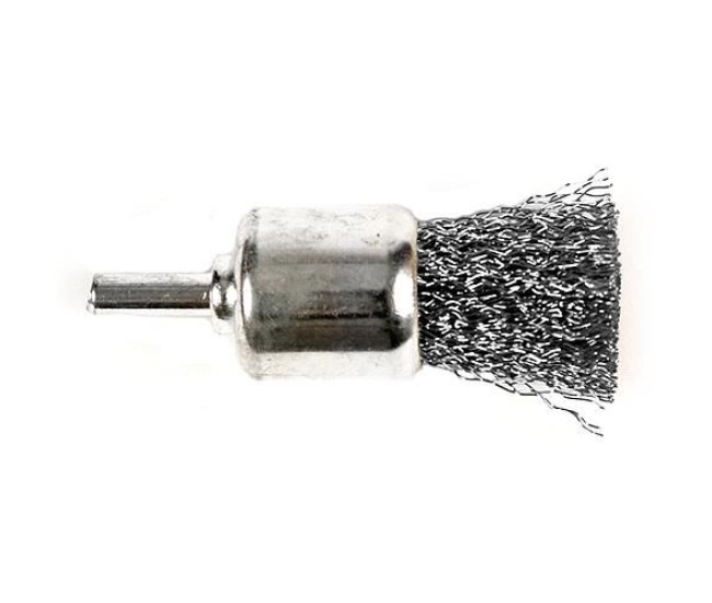 Perie sarma otel, circulara, cu tija, 17 mm, Strend Pro Perie sarma otel, circulara, cu tija, 17 mm, Strend Pro