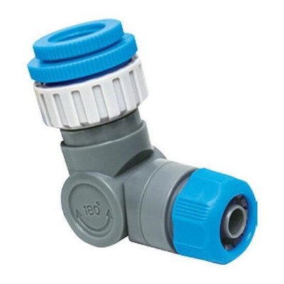 Adaptor cu unghi 1/2 180, 360 grade 1/2-3/4