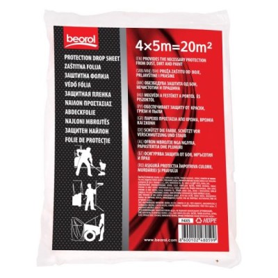 Folie acoperire/protectie, 20 mp, 6 microni, BEOROL Folie acoperire/protectie, 20 mp, 6 microni, BEOROL