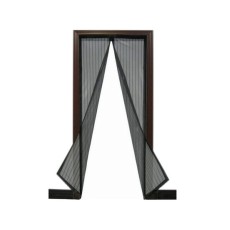 Plasa pentru usa impotriva tantarilor, mustelor si altor insecte, cu magnet, neagra, 210x100 cm Plasa pentru usa impotriva tantarilor, mustelor si altor insecte, cu magnet, neagra, 210x100 cm