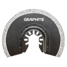 Panza/lama fierastrau, pentru multifunctional, cu carbura tungsten diamantata, pentru ceramica, 85 mm, Graphite