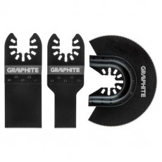 Panza/lama fierastrau, pentru multifunctional, cu carbura tungsten, pentru lemn, 3 buc, Graphite