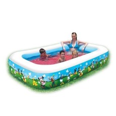 Piscina gonflabila pentru copii, dreptunghiulara, model Mickey Mouse, 262x175x51 cm, Bestway Piscina gonflabila pentru copii, dreptunghiulara, model Mickey Mouse, 262x175x51 cm, Bestway