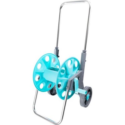 Carucior pentru furtun gradina, plastic, telescopic, 1/2, 60 m, Richmann 