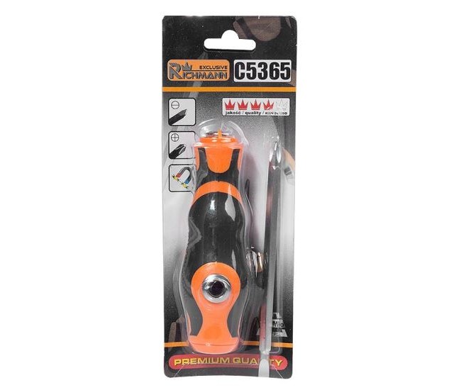Surubelnita maner T cu varfuri reversibile, RICHMANN EXCLUSIVE Surubelnita maner T cu varfuri reversibile, RICHMANN EXCLUSIVE