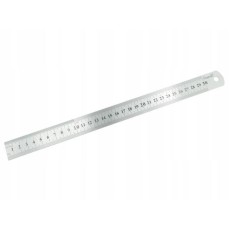 Rigla de otel, 300 mm, Drel