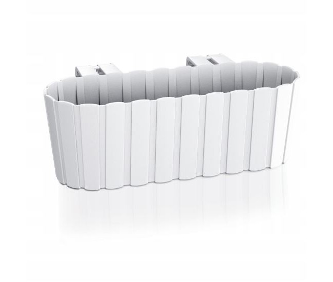 Jardiniera decorativa, suport plastic, alb, 4.9 L, 38.3x21.2x13 cm, Boardee Hook Jardiniera decorativa, suport plastic, alb, 4.9 L, 38.3x21.2x13 cm, Boardee Hook
