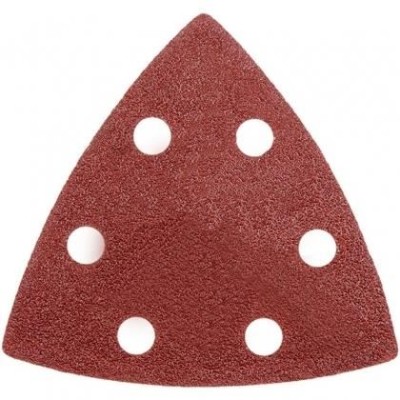 Abrazive/smirghel triunghiular cu scai, gauri, P40/P80/P100/P120, set 4 buc, 80x80x80 mm, Dedra Abrazive/smirghel triunghiular cu scai, gauri, P40/P80/P100/P120, set 4 buc, 80x80x80 mm, Dedra