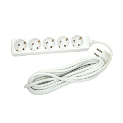 Prelungitor electric, 5 prize, 5 m, Gelux Prelungitor electric, 5 prize, 5 m, Gelux