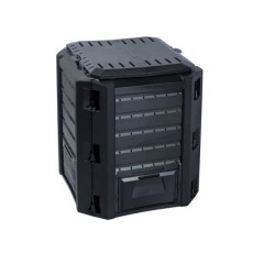 Compostor de gradina, 380 L, negru, Compogreen Compostor de gradina, 380 L, negru, Compogreen