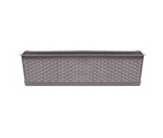 Jardiniera decorativa, cafeniu, 68.5x17.3x15 cm, Ratolla Case P Jardiniera decorativa, cafeniu, 68.5x17.3x15 cm, Ratolla Case P