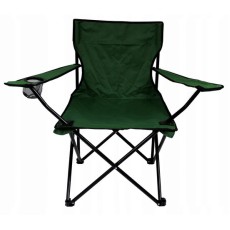 Scaun pliabil gradina, camping, pescuit, verde, max 120 kg, 50x50x80 cm