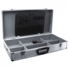 Cutie cu organizator, diplomat, aluminiu, 64x32x15 cm, Dedra