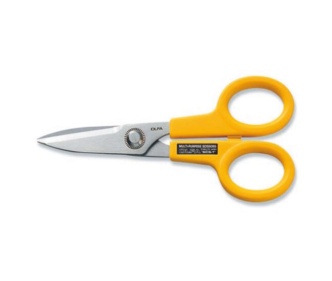 Foarfeca mica tais zimtat, 4.5 cm, Olfa Foarfeca mica tais zimtat, 4.5 cm, Olfa