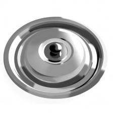 Capac inox, pentru ceaun, 34.5 cm, Perfect Home 