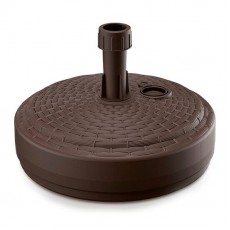 Suport pentru umbrela, Prosperplast, rotund, maro, 10 L, 39x13 cm