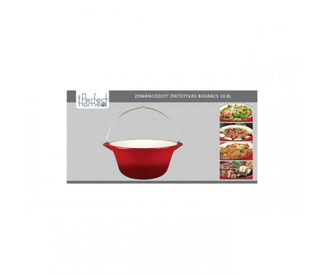 Ceaun, tuci, fonta, emailat, 7.2 L, Perfect Home Ceaun, tuci, fonta, emailat, 7.2 L, Perfect Home