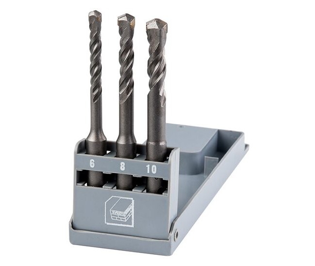Set burghie pentru beton, SDS Plus, 6-10 mm, TOP TOOLS