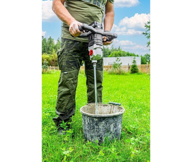 Mixer mortar cu filet, M14, 140 mm, Graphite