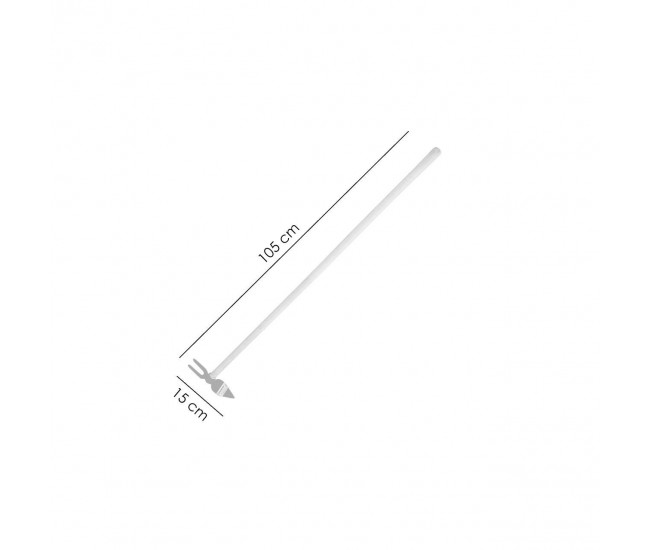 Sapaliga, forjata, cu coada lemn, 2 dinti, 300 g, 120 cm Sapaliga, forjata, cu coada lemn, 2 dinti, 300 g, 120 cm