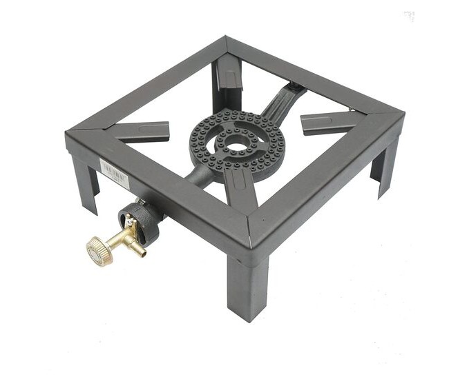 Arzator cu gaz pentru gatit, fonta, 25x25x10 cm Arzator cu gaz pentru gatit, fonta, 25x25x10 cm