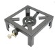 Arzator cu gaz pentru gatit, fonta, 25x25x10 cm Arzator cu gaz pentru gatit, fonta, 25x25x10 cm