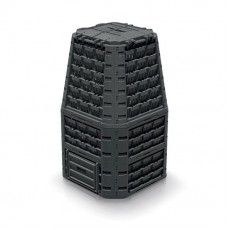 Compostor de gradina, 1050 L, negru, Evogreen, Vario