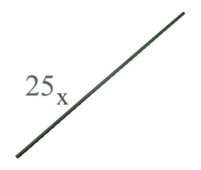 Suport/arac pentru plante, rosii, metal + PVC, verde, set 25 buc, 2x180 cm, Strend Pro Suport/arac pentru plante, rosii, metal + PVC, verde, set 25 buc, 2x180 cm, Strend Pro