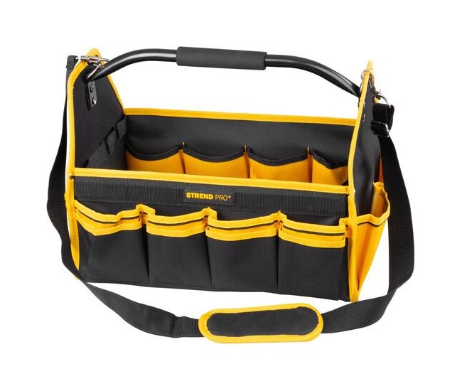 Geanta scule, cu maner si curea transport, textil, max 20 kg, 45x28x33 cm, Strend Pro Geanta scule, cu maner si curea transport, textil, max 20 kg, 45x28x33 cm, Strend Pro