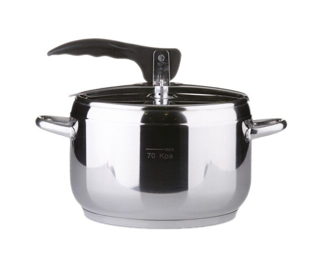Oala sub presiune din inox, 3.5 L, Perfect Home Oala sub presiune din inox, 3.5 L, Perfect Home
