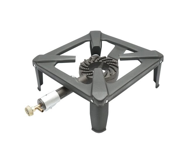 Arzator cu gaz pentru gatit, fonta, 40x40x15 cm, Breckner Germany