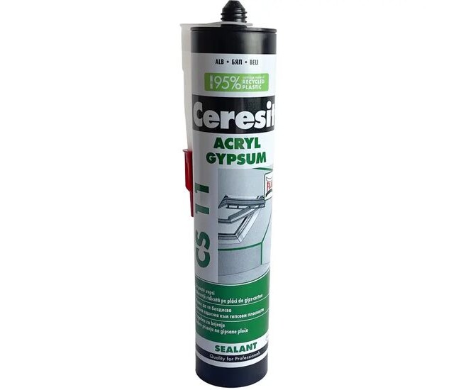 Etansant acrilic Ceresit CS 11, alb, interior, 280 ml Etansant acrilic Ceresit CS 11, alb, interior, 280 ml