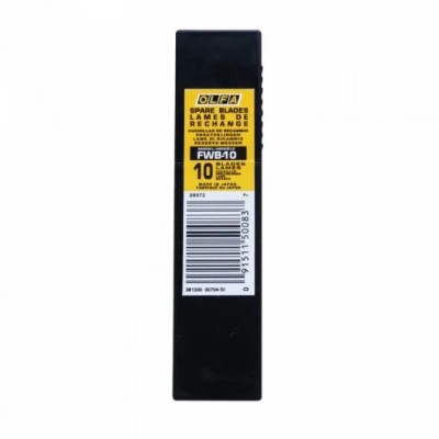 Lame japoneze negre, 12,5 mm, 10 bucati, Olfa
