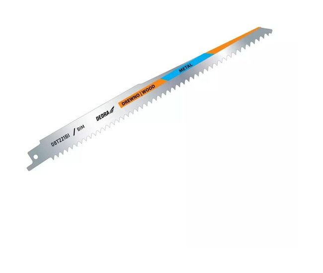 Lamă pentru ferestrău tip sabie 225/200mm,lemn+ elem,metal,BIM,2buc Lamă pentru ferestrău tip sabie 225/200mm,lemn+ elem,metal,BIM,2buc