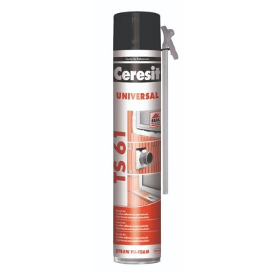Spuma poliuretanica de montaj cu aplicator, 750 ml, TS 61, Ceresit