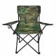 Scaun pliabil gradina, camping, pescuit, camuflaj verde, cu suport pahar/sticla, husa, max 120 kg, 50x50x80 cm, Chomik Scaun pliabil gradina, camping, pescuit, camuflaj verde, cu suport pahar/sticla, husa, max 120 kg, 50x50x80 cm, Chomik