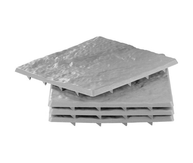 Paviment pentru poteca gradina, set 4 buc, PP, efect piatra, gri, 30x30 cm, Strend Pro Paviment pentru poteca gradina, set 4 buc, PP, efect piatra, gri, 30x30 cm, Strend Pro