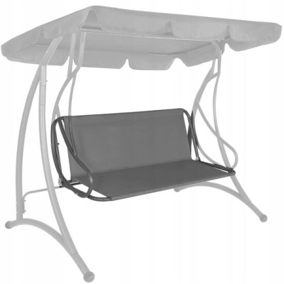 Sezut de rezerva pentru bancheta de balansoar 155x100 cm, gri, Springos