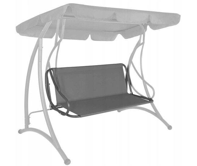 Sezut de rezerva pentru bancheta de balansoar 155x100 cm, gri, Springos Sezut de rezerva pentru bancheta de balansoar 155x100 cm, gri, Springos
