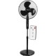 Ventilator cu picior pentru podea, 45 W, 3 viteze, telecomanda, inaltime reglabila, 100-125 cm, diametru 40 cm, Strend Pro Ventilator cu picior pentru podea, 45 W, 3 viteze, telecomanda, inaltime reglabila, 100-125 cm, diametru 40 cm, Strend Pro