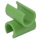 Conector plastic tip T pentru araci de 16 mm, set 12 buc, verde