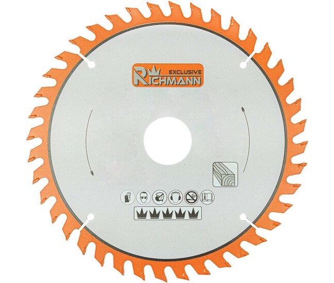 Disc circular vidia pentru lemn, 40 dinti, 350x30 mm, Richmann Exclusive