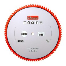 Disc circular vidia pentru lemn, 80 dinti, 600x30 mm, Richmann Exclusive