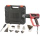 Pistol cu aer cald, 2000 W, cu accesorii, afisaj LCD, Strend Pro Pistol cu aer cald, 2000 W, cu accesorii, afisaj LCD, Strend Pro
