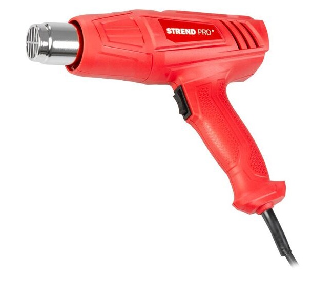Pistol cu aer cald, 2000 W, 300-500 L/min, Strend Pro