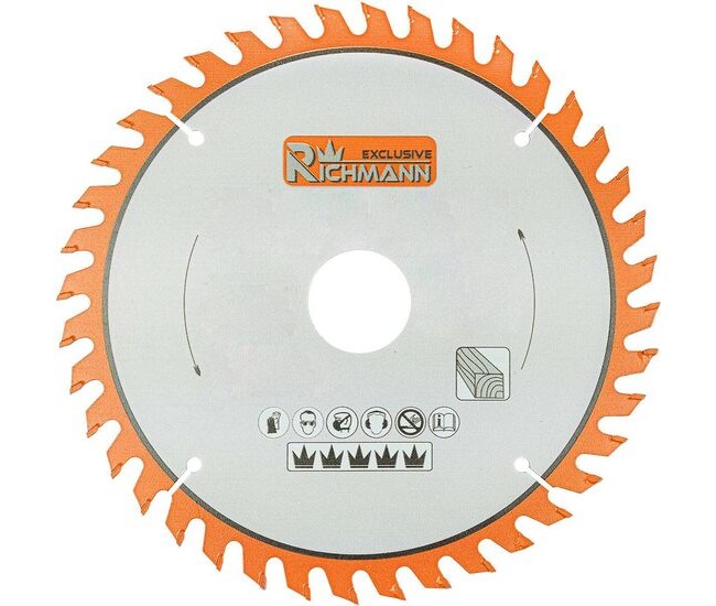 Disc circular vidia pentru lemn, 60 dinti, 350x30 mm, Richmann Exclusive