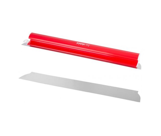 Set gletiera profesionala, inox, 80 cm x 0.3 mm, cu lama de rezerva 80 cm x 0.5 mm, Strend Pro
