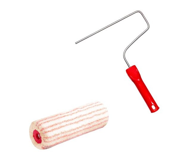 Rola cu maner, poliamid, 27 cm/58 mm, fir 20 mm, Jumbo Maxi Beorol